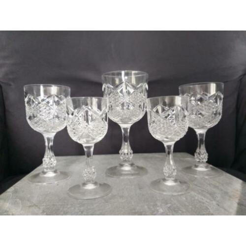 10 x glas van Kristallen (bieden)
