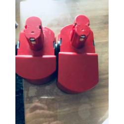 Te koop 2x zeer goede 18V batterij / cordless drill kraftwel