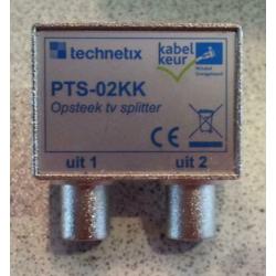Nieuw! Technetix TOF-02KK Splitter RTV filter radio-tv
