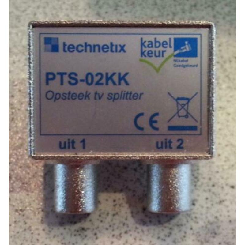 Nieuw! Technetix TOF-02KK Splitter RTV filter radio-tv