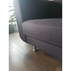 Twee persoons bank en twee grote fauteuils uit dezelfde set