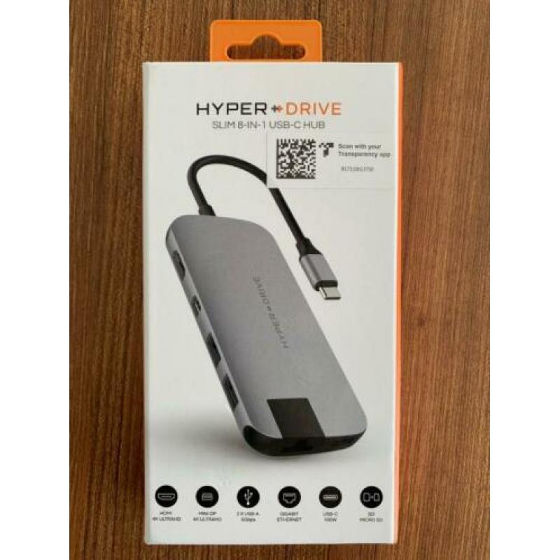 HyperDrive SLIM 8-in-1 USB-C Hub NEW IN BOX!!!