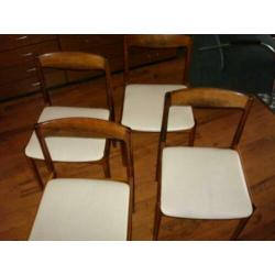 Vintage niels o moller style 1950/60 stoelen