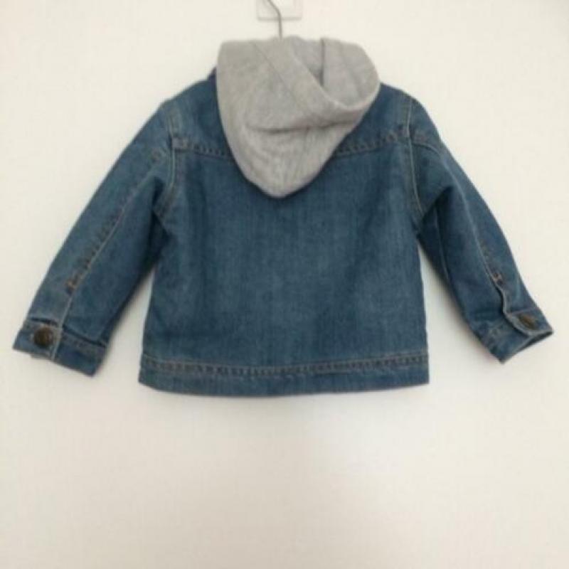 Spijker jas met vest, 2 in 1. Zgan maat 74