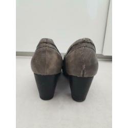 Grijze casual pumps van S. Oliver, maat 41