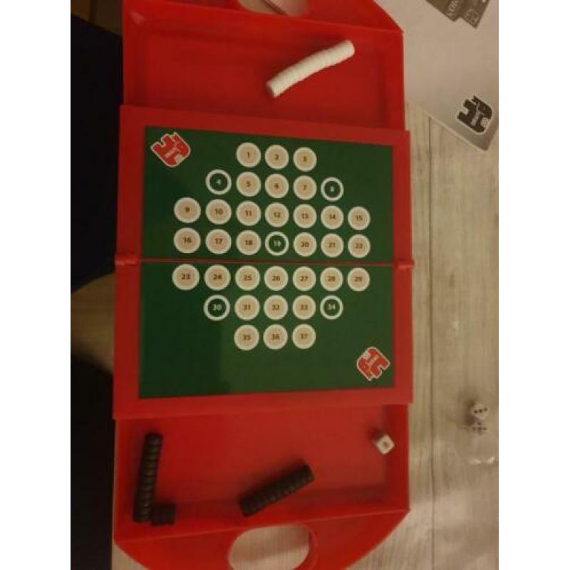 Jumbo spel backgammon solitaire reiseditie reisspel magneten