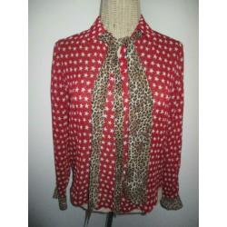 Stoere blouse van MAISON SCOTCH & SODA Maat 36 / S