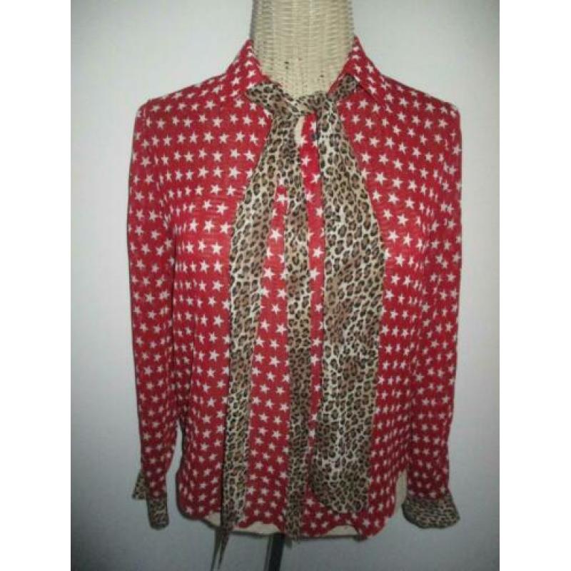 Stoere blouse van MAISON SCOTCH & SODA Maat 36 / S