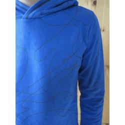 Kobaltblauwe sweater (gitaarprint) GSUS maat 164