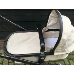 Joolz – Zand en Zwart Frame - wandelwagen, reiswieg, parasol