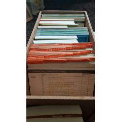 Readers Digest cursus Engels Frans Duits + 69 singels 33rpm