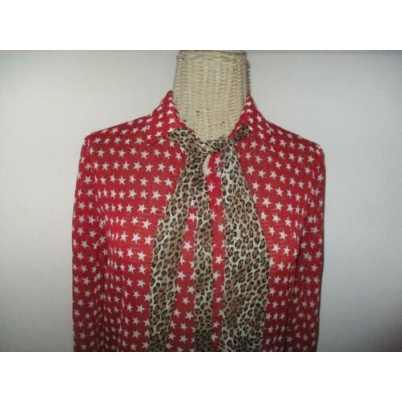 Stoere blouse van MAISON SCOTCH & SODA Maat 36 / S