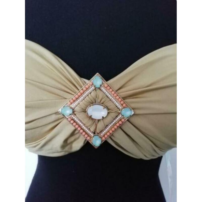 NIEUW! BoHo..Supermooie, gave & aparte bikini met 2 broekjes