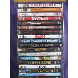 DVD-REK met 50 ORIGINELE DVD'S. (rek 3 van 3)