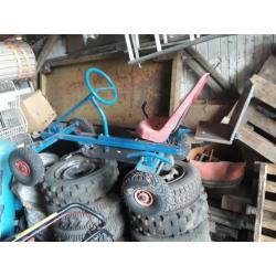 party skelters met toebehoren en aanhangers