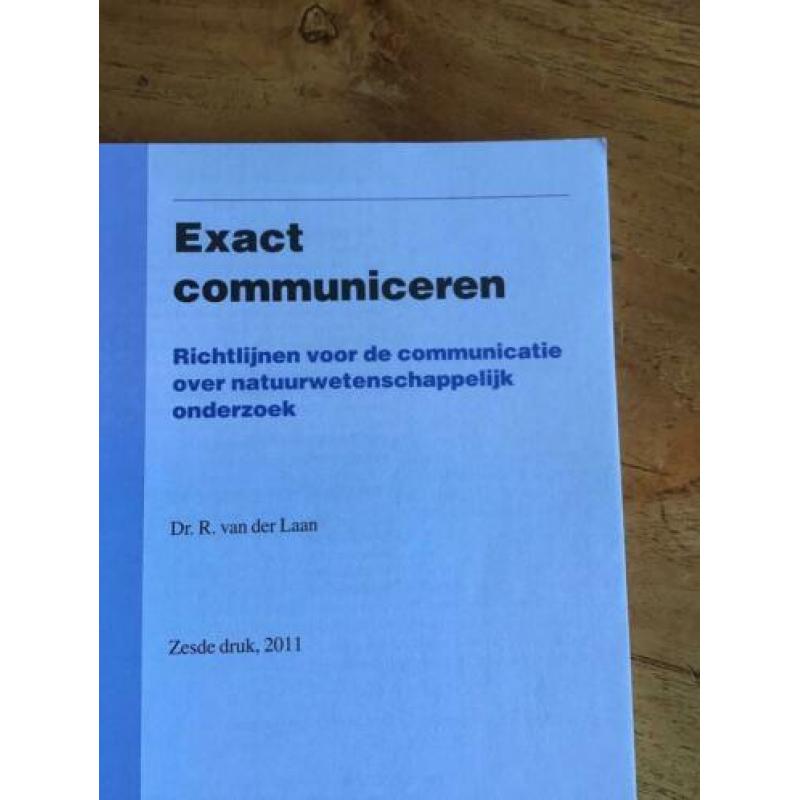 exact communiceren schoolboek 9789077423813