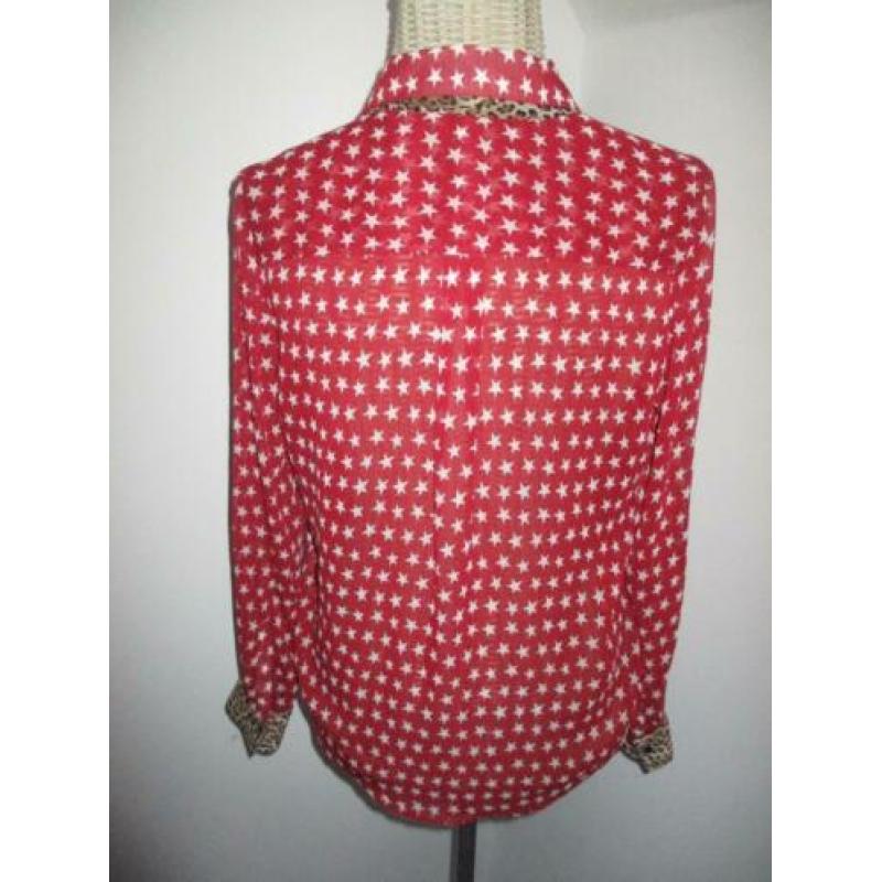 Stoere blouse van MAISON SCOTCH & SODA Maat 36 / S