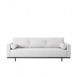 Benji 3-zitsbank kleur lichtgrijs van € 599 NU € 349