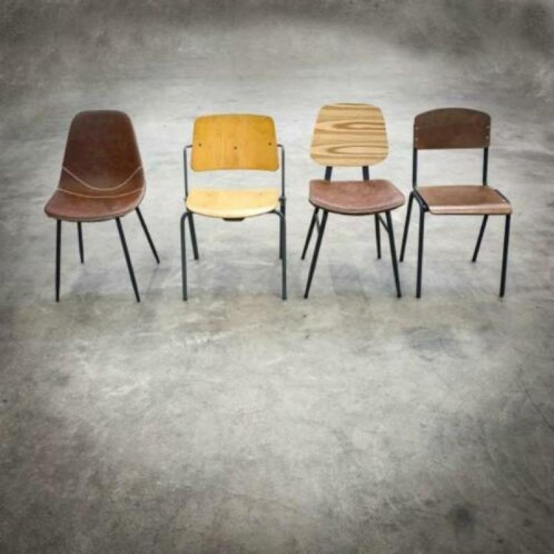 Tolix cafe legend eetkamerstoelen vintage horeca dex 934
