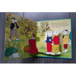 Klein pop-upboekje Rupert Bear/and the Angry Imp