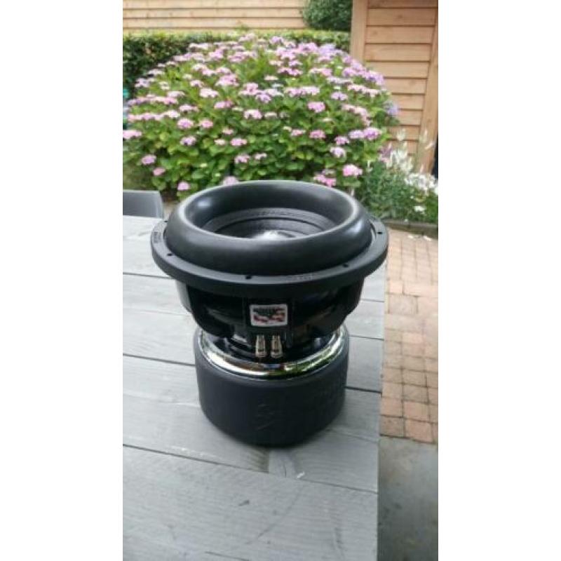 Sundown Audio ZV5 12inch MONSTER woofer in goede staat