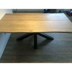 Tafel boomstam eikenhout