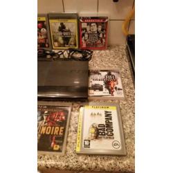 Playstation 3 slim met 500 gb harddisk
