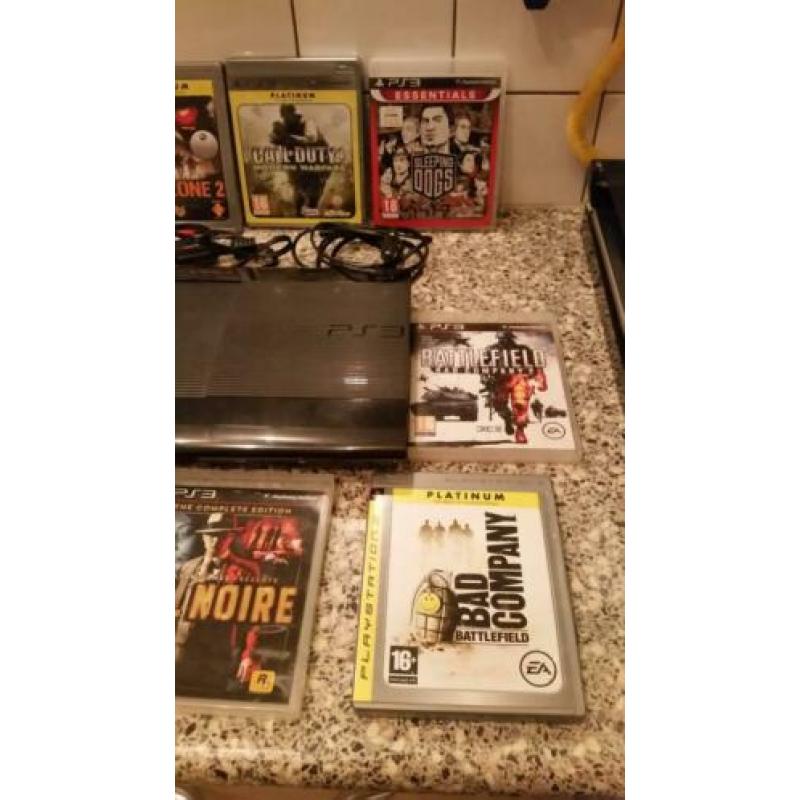 Playstation 3 slim met 500 gb harddisk
