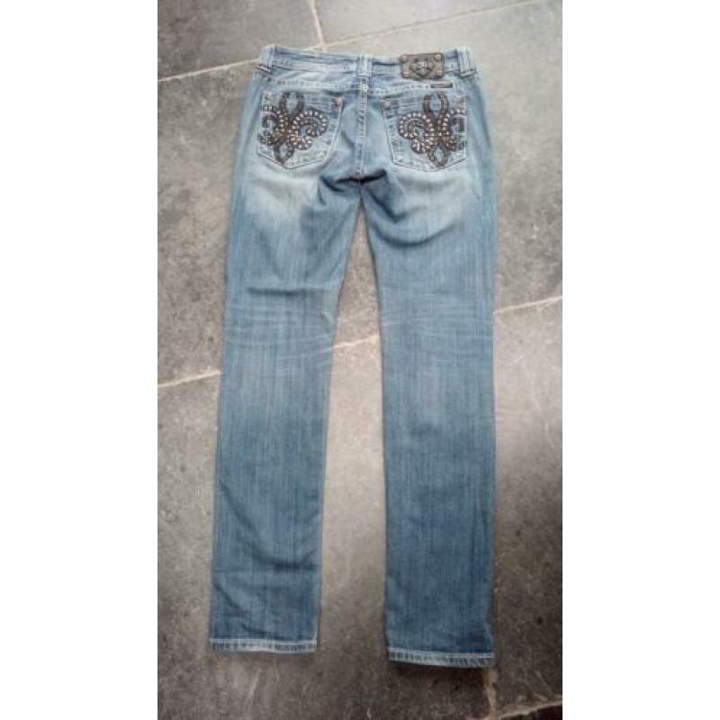 Miss Me dames jeans/ spijkerbroek mt. 30, skinny z.g.a.n.