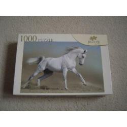 6 puzzels: Michaelskirche, paard, vissen, R.Poortvliet, mint