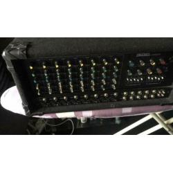Pa versterker 2*160w 8 kanalen echo en equalizer
