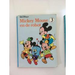 A164 Boek Disney Mini-reeks Oberon Mickey Mouse en de robot