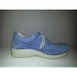 Wolky schoenen blauw maat 37