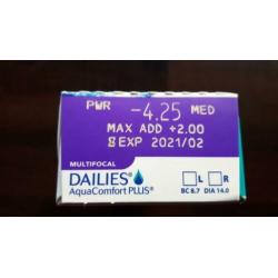NIEUW Vochtregulerende multifocale daglenzen / contactlenzen