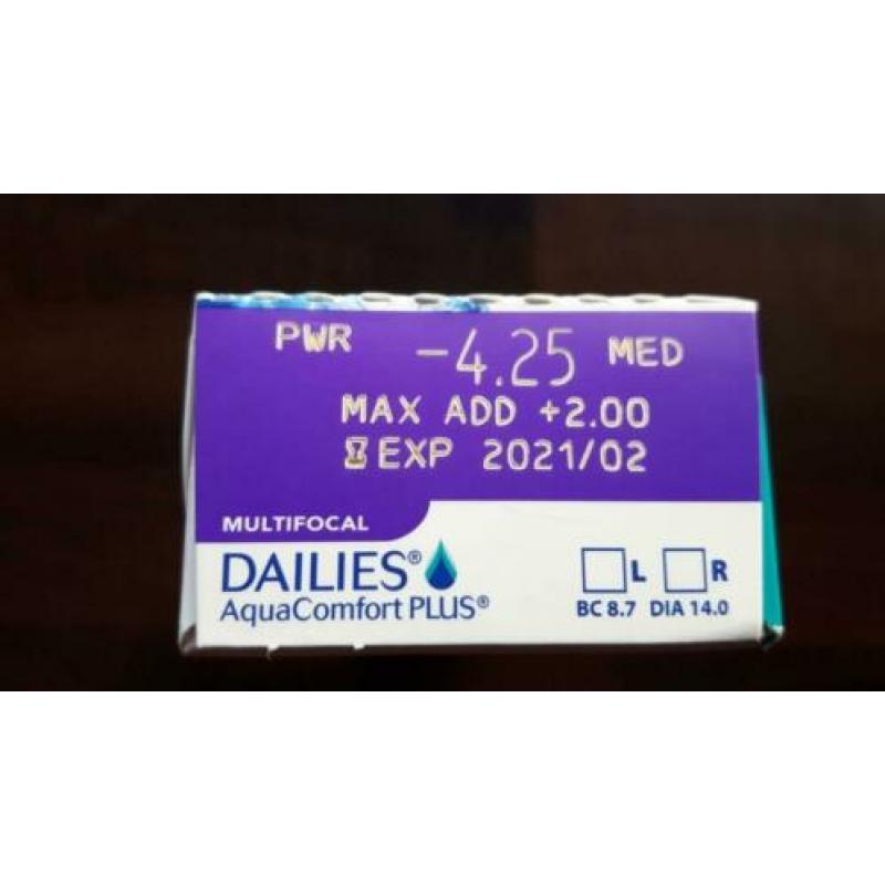 NIEUW Vochtregulerende multifocale daglenzen / contactlenzen