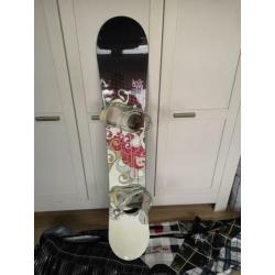 Super gave dames snowboardset