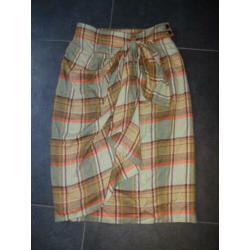 D4A Pauw Amsterdam rok flap over de voorkant ruiten mt 3/40