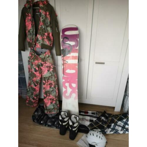Super gave dames snowboardset