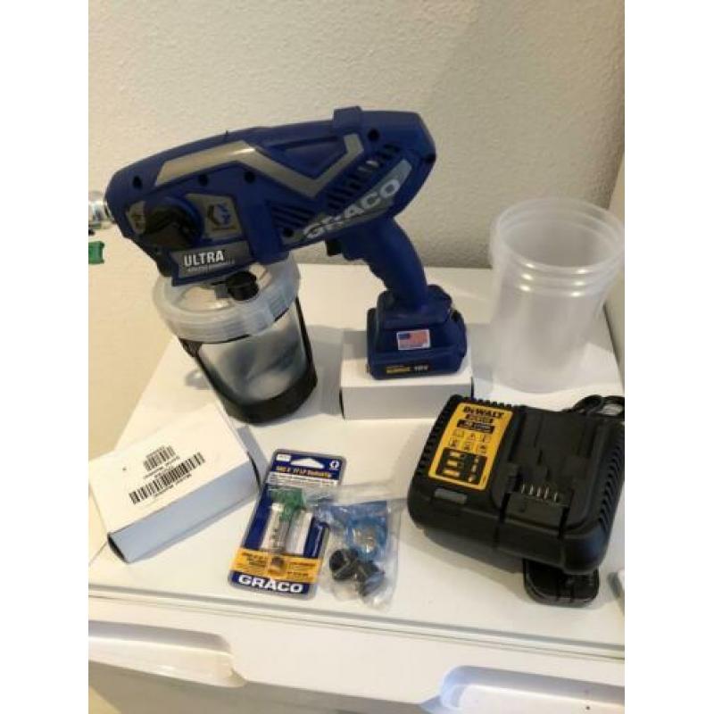 Graco verfspuit 18 volt nog nieuwe in de doos