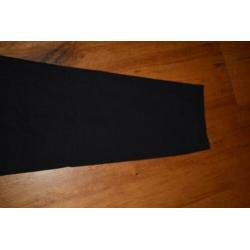 Cassani, zwart stretch katoenen pantalon, maat 46