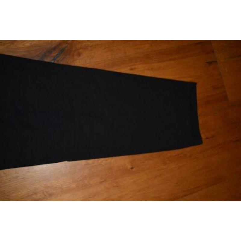 Cassani, zwart stretch katoenen pantalon, maat 46