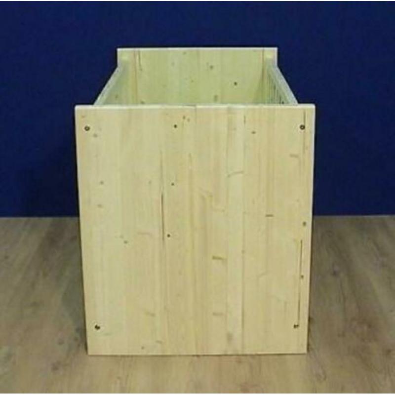 houten LEDIKANTJE 60x120 onbehandeld