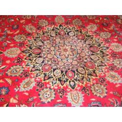 Handgeknoopt Perzisch Tapijt/Kleed Kashmar Maat:2.97X3.96,cm