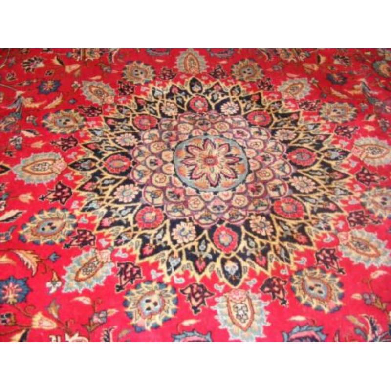 Handgeknoopt Perzisch Tapijt/Kleed Kashmar Maat:2.97X3.96,cm