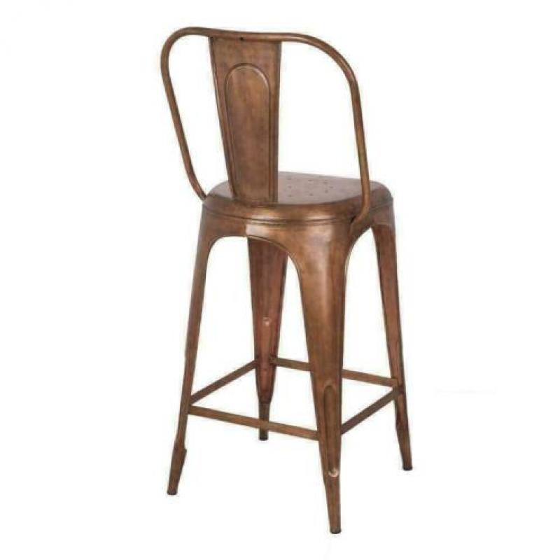 Barkruk nikkel supergaaf nu 99€ Giga meubel