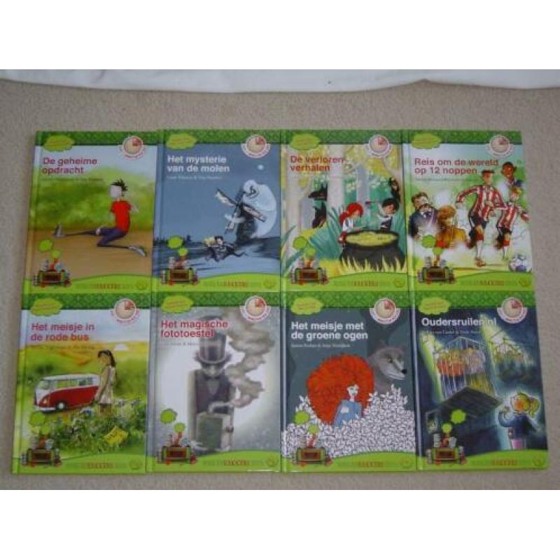 complete serie Boekenbakkers, 8 nieuwe boeken