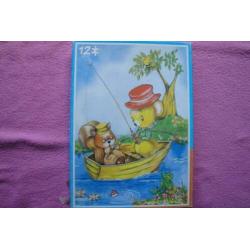 KINDERPUZZLE 12 Hele Grote Stukken voor 1.00euro
