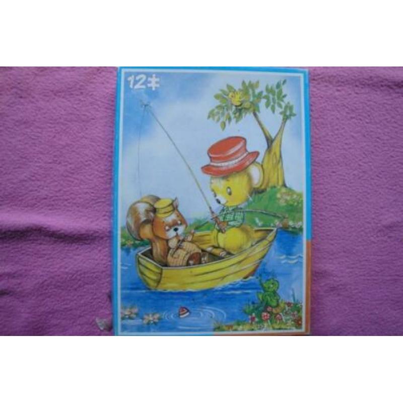 KINDERPUZZLE 12 Hele Grote Stukken voor 1.00euro