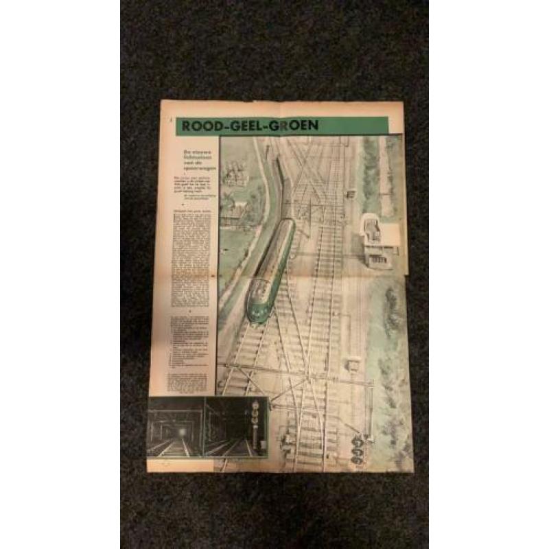 Paginagroot knipsel seinstelsel NX Kath. Illustratie 1954