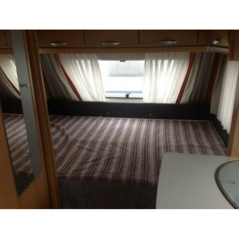 Knaus Sudwind 450 QU met Unico Genua voortent